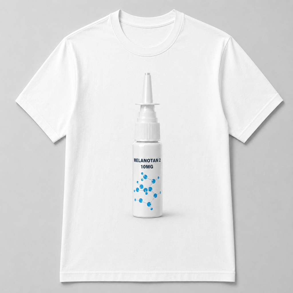 Melanotan 2 Nässpray 10mg t-shirt